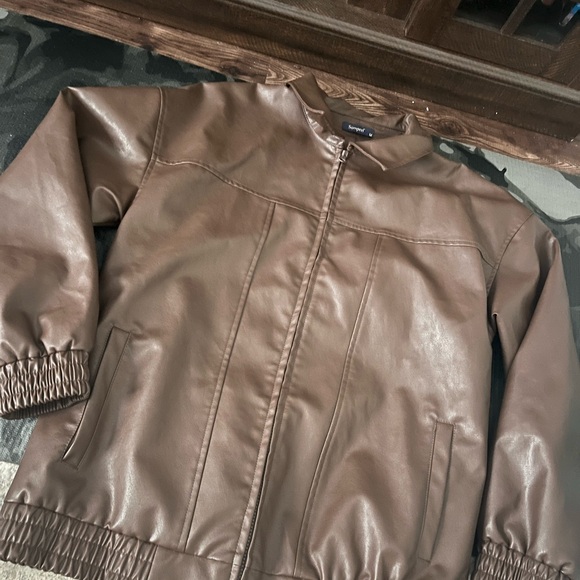 Brown Women's Jacket - Picture 4 of 6
